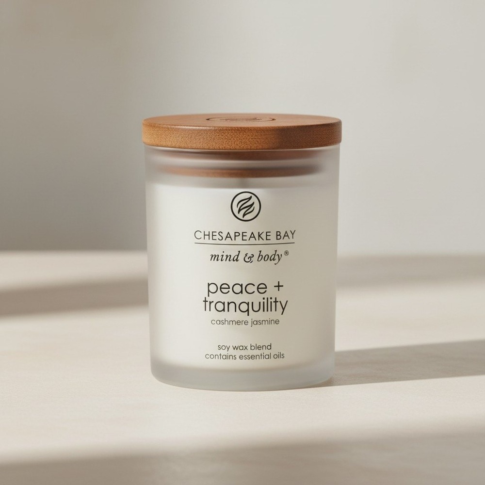 Yankee Candle Peace &‎ Tranquility Small Tumbler - 3.7 oz Scented Candle - NWT